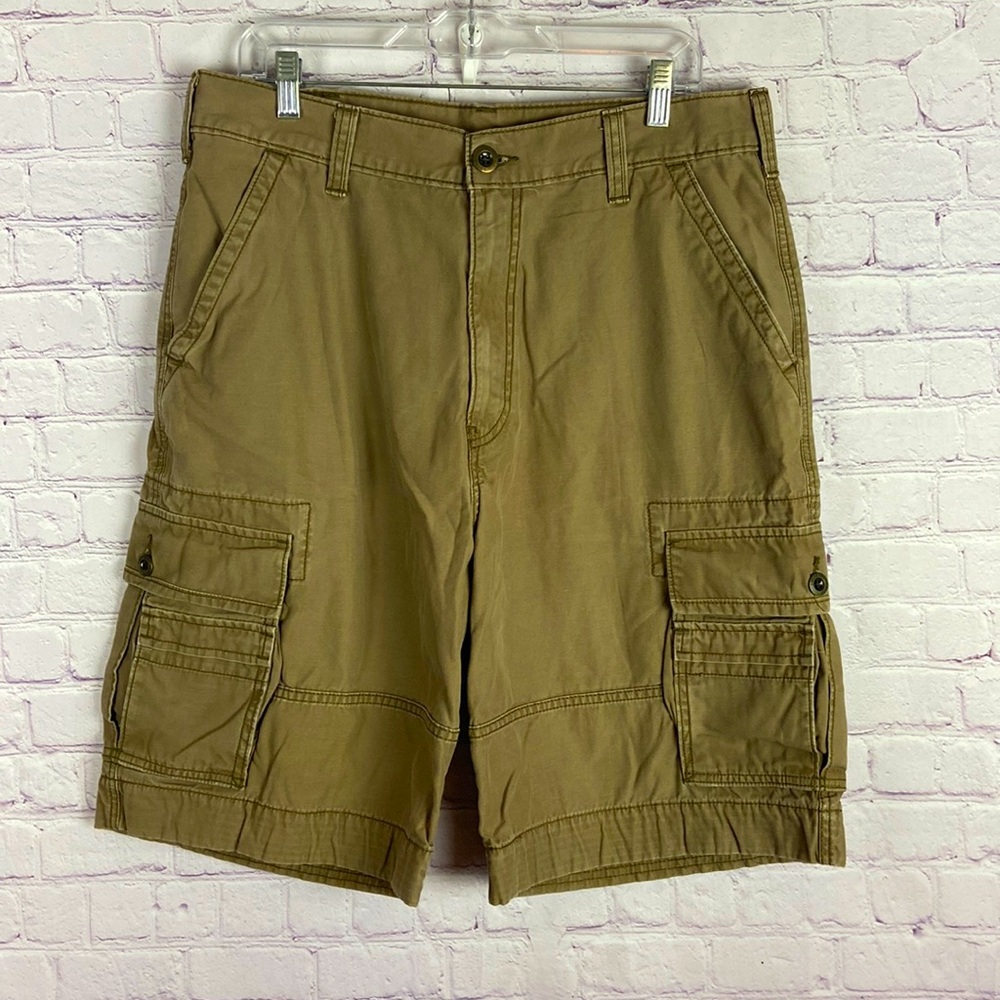 Levi's Men's Brown Cargo Shorts Size: 34W